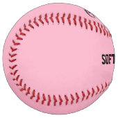 Rose Clair Personnalisé ソフトボール (正面左)