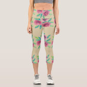 Rose Cluster Medley カプリレギンス (正面)