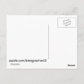 Rose colored Colonial Hat, Williamsburg, VA ポストカード (裏面)