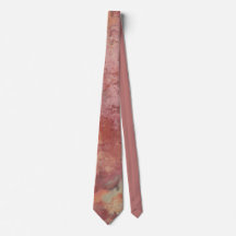 Rose Colored Tie Dye Men's Tie