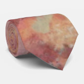 Rose Colored Tie Dye Men's Tie ネクタイ (ロール)