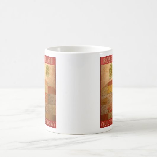 Rose Cottage Quilters Mug  コーヒーマグカップ (中央)