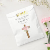 Rose Cross Seed Packet Funeral Favor Bag フェイバーバッグ (封をした状態)