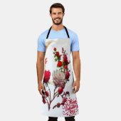 Rose day  エプロン (着用した状態)