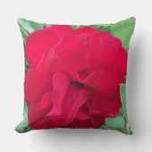 Rose délicate en photo クッション (正面)