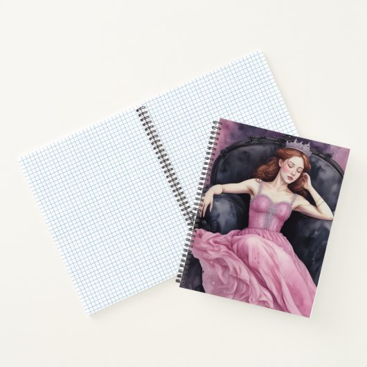 Rose Endormie ノートブック (内部)