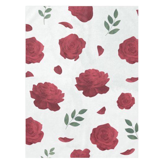 Rose Floral Tablecloth テーブルクロス (正面)