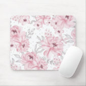 Rose flower pattern マウスパッド (マウス)