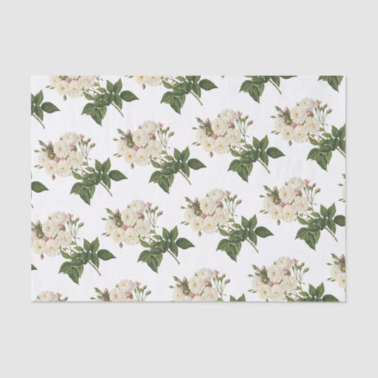 Rose Flower Pattern 薄葉紙 (正面)