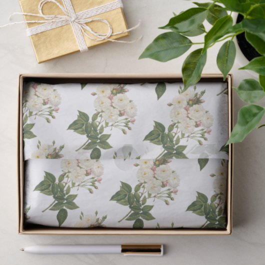 Rose Flower Pattern 薄葉紙 (ギフト)
