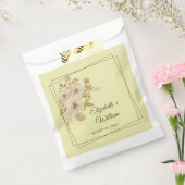 Rose Frame – Celestial Yellow Wedding フェイバーバッグ (封をした状態)