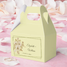 Rose Frame –  Celestial Yellow Wedding