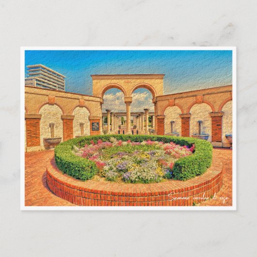 Rose Garden ポストカード (正面)