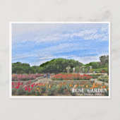 Rose Garden (Nagai Botanical Garden) ポストカード (正面)