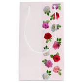 Rose Garden Party Bridal Shower スモールペーパーバッグ (正面)