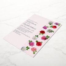 Rose Garden Party Bridal Shower