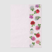 Rose Garden Party Bridal Shower 薄葉紙 (正面)