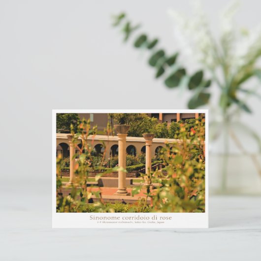 Rose Garden Scenery ポストカード (スタンド正面)
