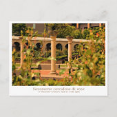 Rose Garden Scenery ポストカード (正面)