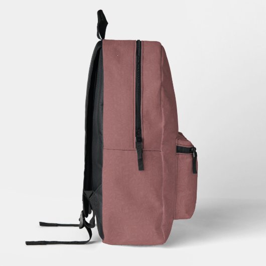 Rose Gold Backpack プリントバックパック (左)