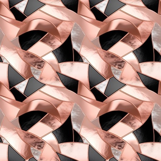 Rose Gold Black iPhone Case 13 Modern Lux Custom Case-Mate iPhoneケース