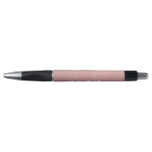 Rose Gold Blush Glitter Pen Gifts Personalize Text ボールペン (正面)