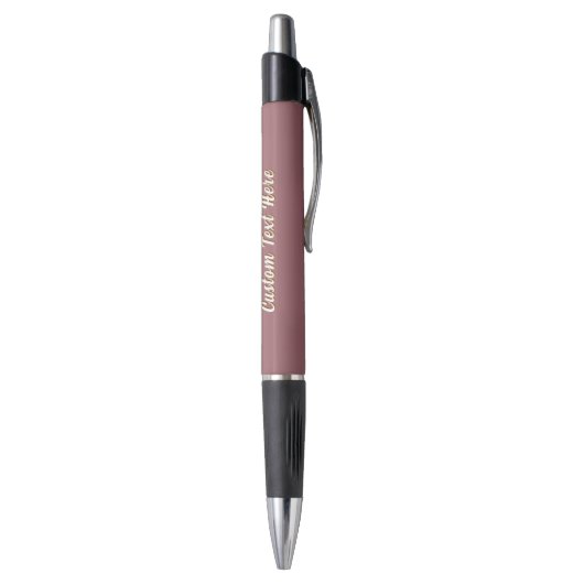 Rose Gold Blush Glitter Pen Gifts Personalize Text ボールペン (底(縦))