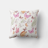 rose gold butterfly クッション (裏面)