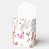 rose gold butterfly フェイバーボックス (オープン)