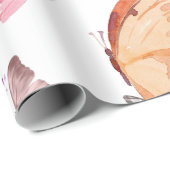 rose gold butterfly ラッピングペーパー (ロールコーナー)