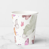 rose gold butterfly 紙コップ (裏面)