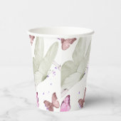 rose gold butterfly 紙コップ (右)