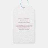 Rose Gold Doula Coach ギフトタグ (裏面)