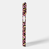 Rose Gold Foil Leopard Print Monogrammed Case-Mate iPhoneケース (裏面 / 右)