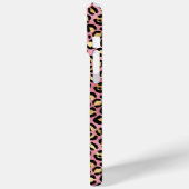 Rose Gold Foil Leopard Print Monogrammed  Case-Mate iPhoneケース (裏面 / 左)