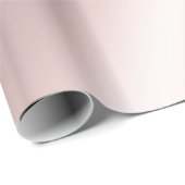Rose Gold Glamour Elegant Template Glossy Gift ラッピングペーパー (ロールコーナー)