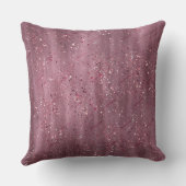 Rose Gold Glitter Best Ever Aunt Definition Person クッション (裏面)