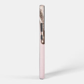 Rose Gold Glitter Drip – Glam Metallic Samsung Galaxyケース (右側面)