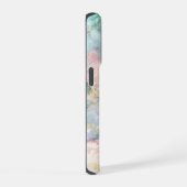 Rose Gold Marble iPhoneケース (右側面)