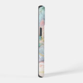 Rose Gold Marble iPhone 15ケース (右側面)