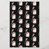 Rose Gold Nail Salon Grand Reopening Covid Safety チラシ (裏面)