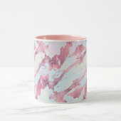 Rose Gold Pastel Marble Pattern マグカップ (中央)