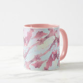 Rose Gold Pastel Marble Pattern マグカップ (正面右)