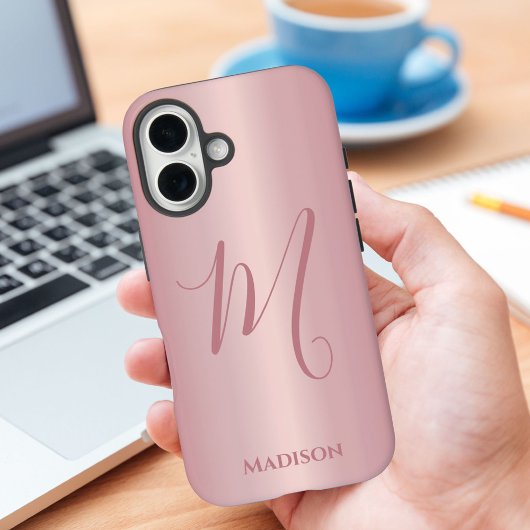 Rose Gold Personalized  Case-Mate iPhoneケース