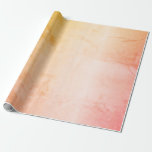 Rose gold pink rustic birthday ラッピングペーパー<br><div class="desc">Elegant,  classic,  glamorous and feminine style party wrapping paper. A rustic coral,  rose gold and pink background,  almost like marble. Perfect for birthday</div>