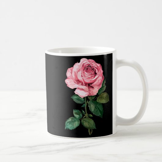 Rose Graphic Premium Tri-blend コーヒーマグカップ (右)