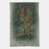 Rose Hand Towel キッチンタオル (縦)