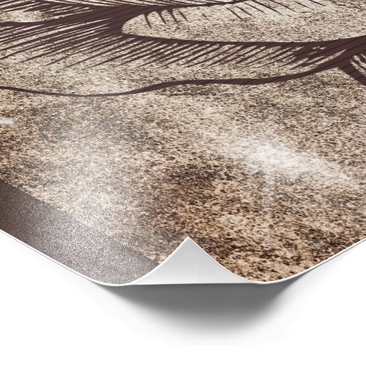 Rose Ink Drawing フォトプリント (角)