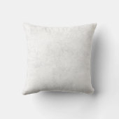 Rose, Ink & Time Personalised Throw Pillow クッション (裏面)