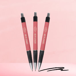Rose & Ivory Salon Beauty Promotional Business Pen ボールペン